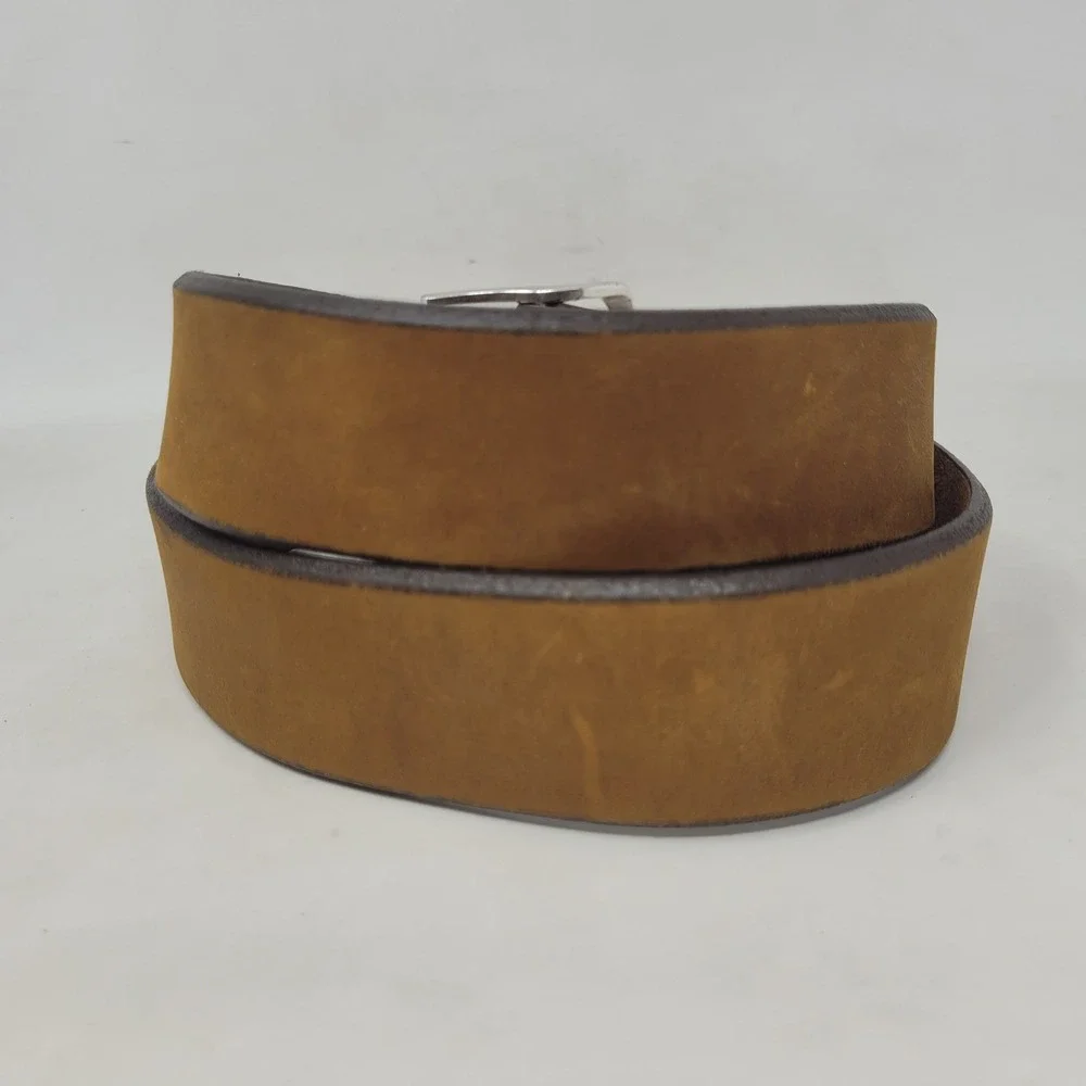 Tony Lama Belt Mens 36 Brown Leather Billy Bob C41319 Western Work Aged Bark USA